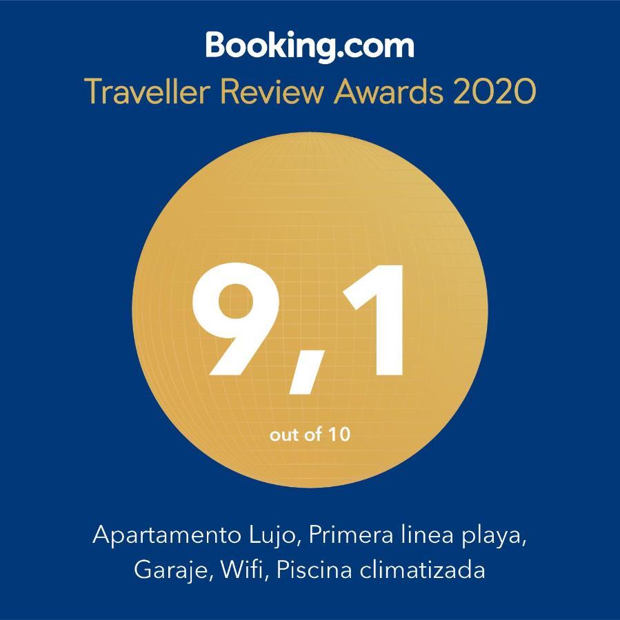 Apartamento Lujo, Primera Linea Playa, Garaje, Wifi, Piscina Climatizada Ροκέτας ντε Μαρ Εξωτερικό φωτογραφία
