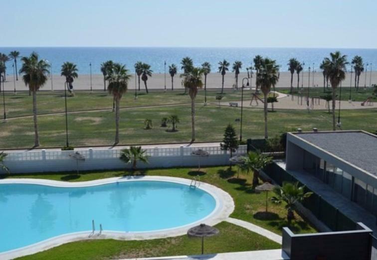 Apartamento Lujo, Primera Linea Playa, Garaje, Wifi, Piscina Climatizada Ροκέτας ντε Μαρ Εξωτερικό φωτογραφία